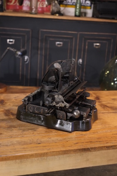 machine a ecrire oliver vintage numero 4 occasion