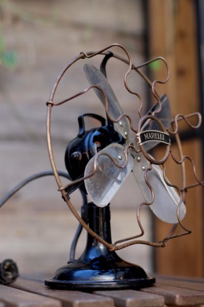 ventilateur ancien Marelli 1930 art deco