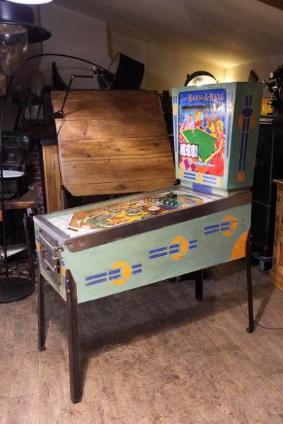 flipper gottlieb bank a ball vintage 1960