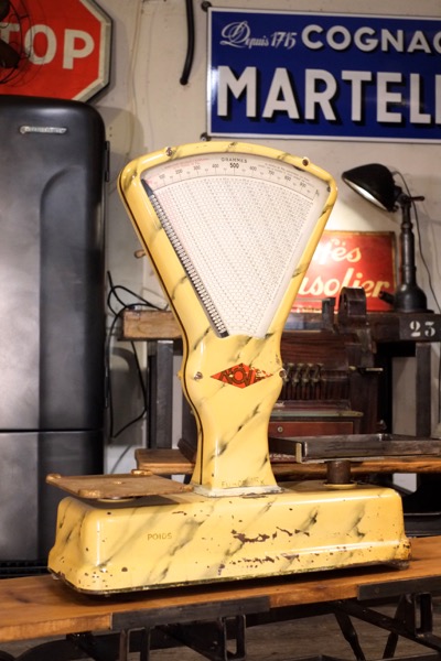 balance ancienne epicerie