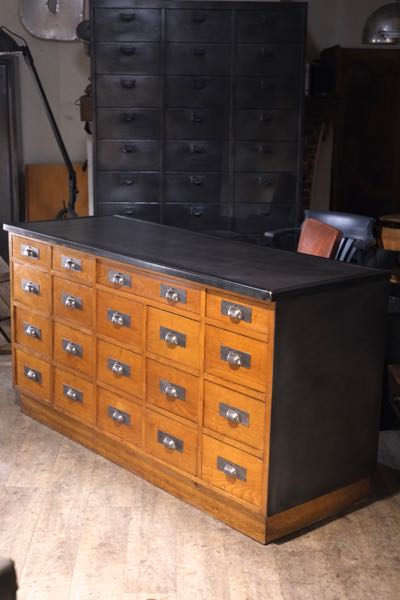 meuble de metier antiquites vintage