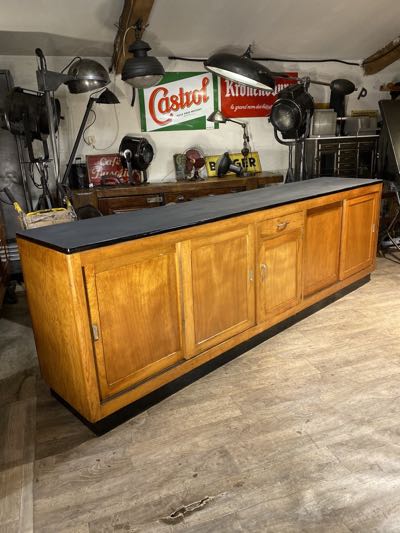 meuble de metier ancien de boucher 